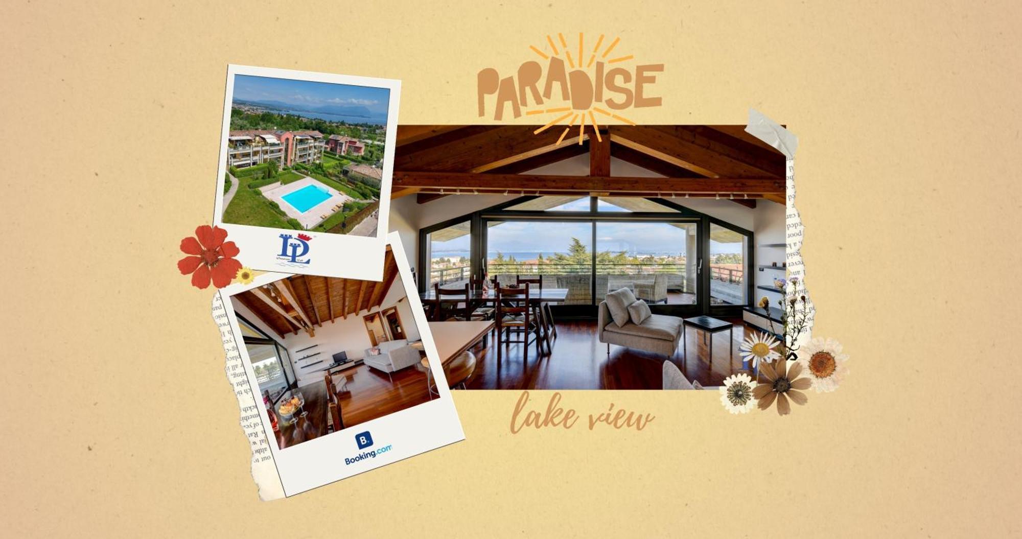Desenzanoloft Official Partner Marriott Homes & Villas - Paradise Lake View In A 5 Pools Exclusive Residence Дезенцано-дель-Гарда Экстерьер фото